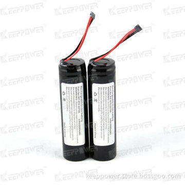 1S1P - KeepPower 2900mah protected li-ion battery pack 3.7v for Panasonic NCR18650